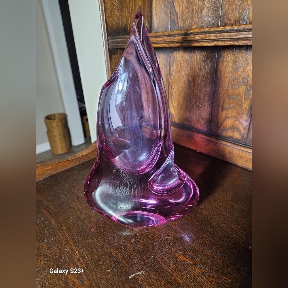 Vintage MCM duel chamber orchid vase. - Picture 3 of 11